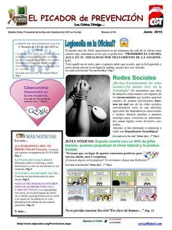 El Picador Extra Prevención 15 - junio 2015