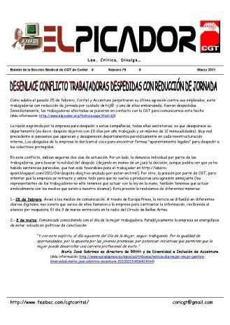 El Picador -marzo 2011-