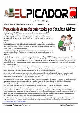 El Picador -abril – mayo 2011-