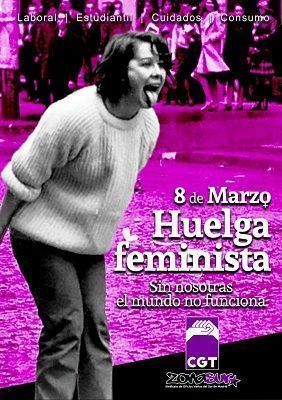Argumentario de CGT para la Huelga General del 8 de Marzo