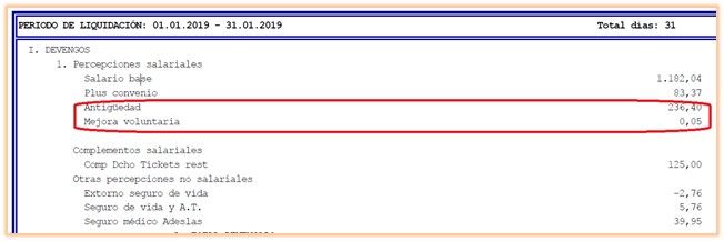 Nomina diciembre