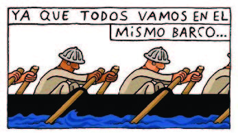 ya que todos vamos en el mismo barco
