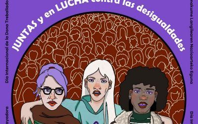 8 marzo de 2022JUNTAS y en LUCHA contra las desigualdades