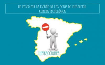 Un paseo por la España de las actas de infracción contra Tecnilógica