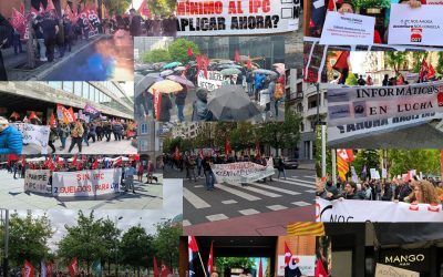 NUEVO GOLPE DE MANO DE LA PLANTILLA DE TECNILÓGICA EN LA HUELGA DEL 29 DE ABRIL
