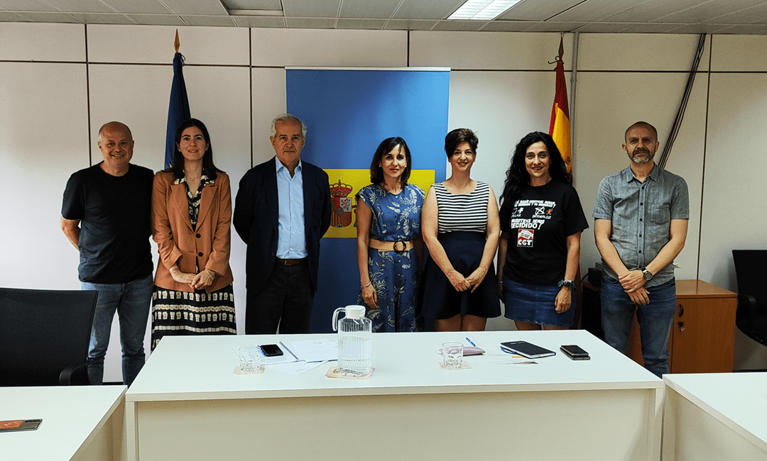Reunión con la Directora General de Trabajo