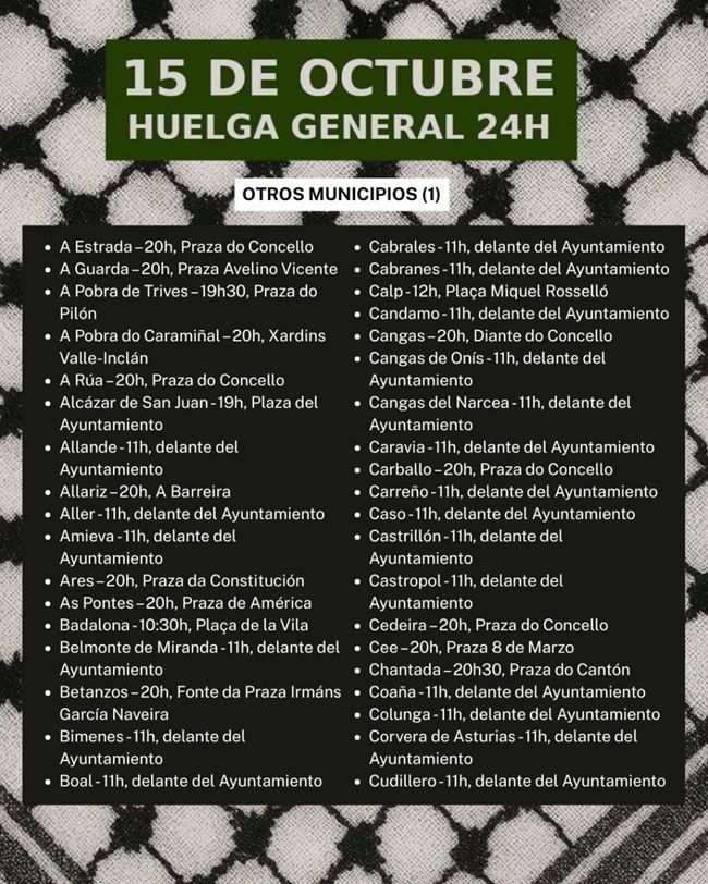 Huelga 15-0. Concentraciones y preguntas más frecuentes
