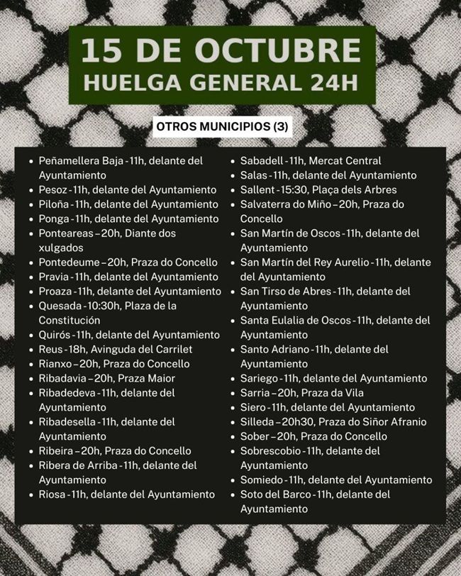 Huelga 15-0. Concentraciones y preguntas más frecuentes