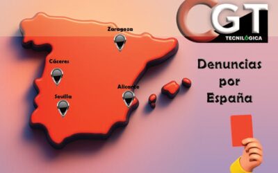 Denuncias por España