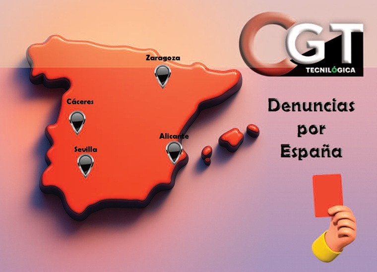 Denuncias por España
