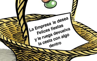 Ya ha llegado la cutre cesta de Navidad a nuestras casas