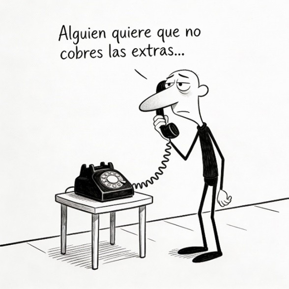 Alguien quiere que no cobres las extras