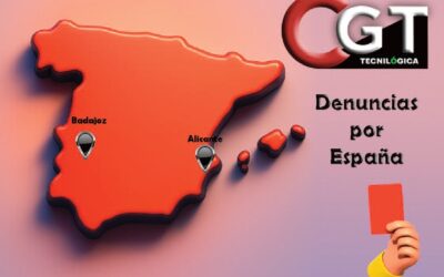 Denuncias por España
