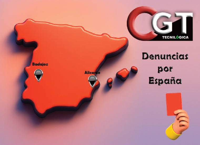 Denuncias por España