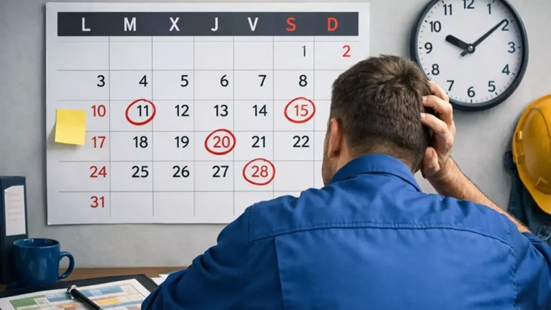 ¿Un festivo oficial coincide con tu día de descanso semanal?