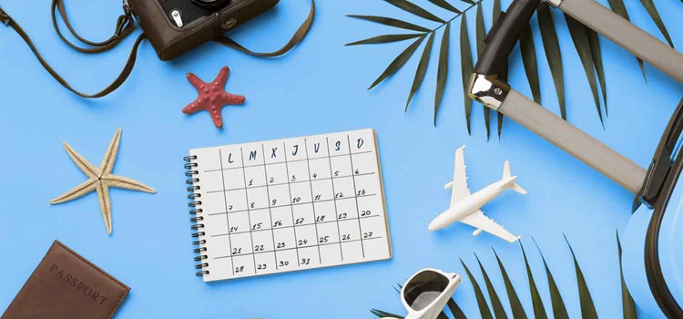 La confirmación de las vacaciones, con dos meses de antelación por favor